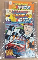 3 LEGENDS OF NASCAR COMIC BOOKS