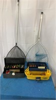 Fishing Nets and Tackle Boxes