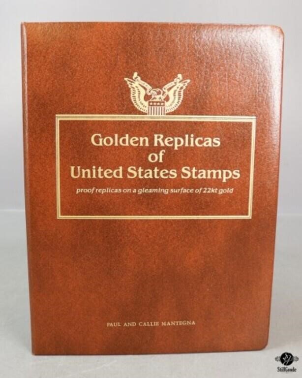 Golden Replicas of United States Stamps/ 60 Pc