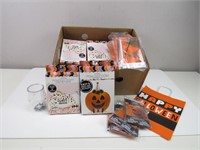 Halloween Leaf Bags & Pumpkin Decorating kits