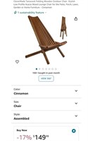 Outdoor Chair (New)