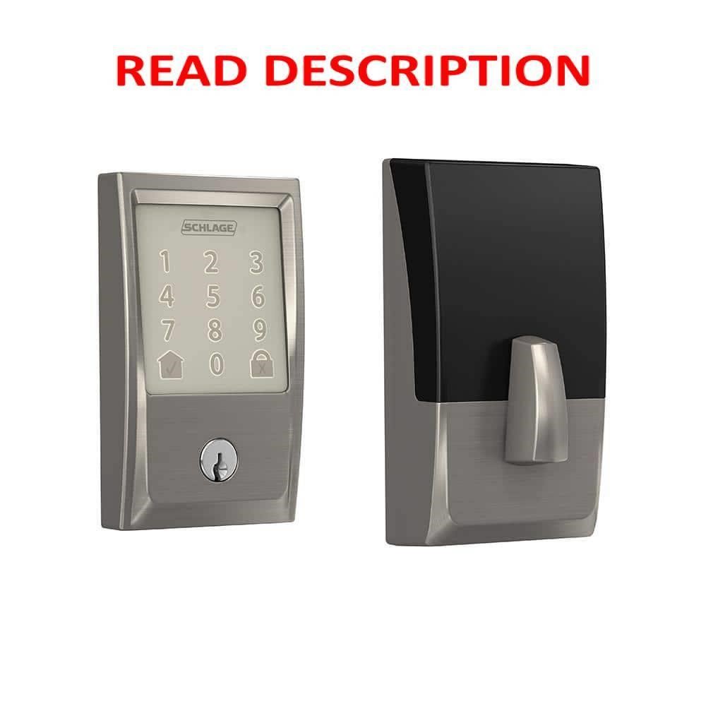 $229  Century Encode Wifi Door Lock with Alarm
