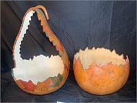 2 Local NC Artist Faye Owens Natures Gourd
