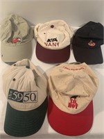 5 Vintage Baseball Caps