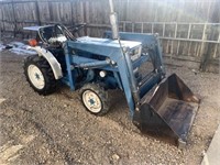 Ford 1100 Diesel Garden Tractor with loader