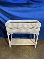 Wicker Planter Stand 32 x 12 x 30