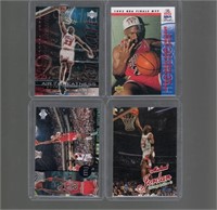 Lot of 4 Michael Jordan Cards