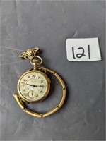 Illinois, 15 Jewels Ladies Watch with Holder