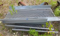 Steel walkway/cover pieces