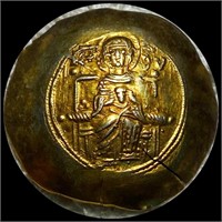 1185-1195 AD Byzantine Empire Gold Coin UNC