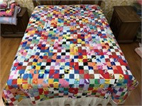 Handmade Quilt #42 Small Block Patchwork