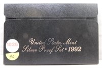 1992 US Silver Proof Set.