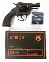BBM model Olympic 6 .22 cal starter pistol in