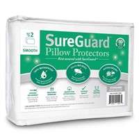 Set of 2 Standard Size SureGuard Pillow