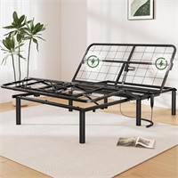 Marsail Full Adjustable Bed Base Frame  3 Heights