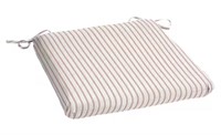6 Hampton Bay Seat Cushions-Ticking Stripe Pattern