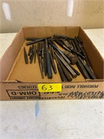 Box of chisels, punches, files