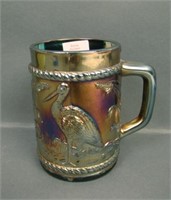 Dugan Heron Handled Mug – Purple (very scarce;