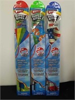 Three new 25 inch wide super kites