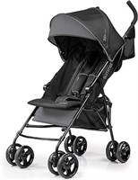 3D Mini Convenience Stroller, Black, With Canopy