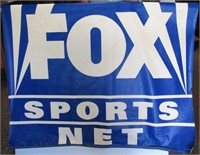 Huge "Fox Sports Net" Banner in Nice Condition.
