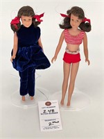 1960s Vintage Barbie Skooter Dolls