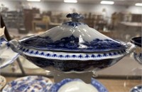 Antique Wyatt and Co Porcelain Tureen