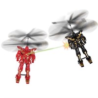 "Used" The RC Flying Battle Robots Black/Red