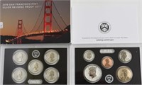 2018 REVERSE PROOF SILVER SET