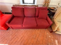 Red Lazy Boy  Sofa .