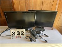LG and Acer computer monitors