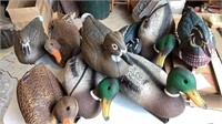 10 like new duck decoys