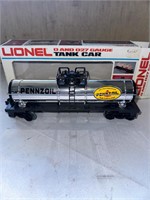 Lionel Pennzoil tank car 6-9354