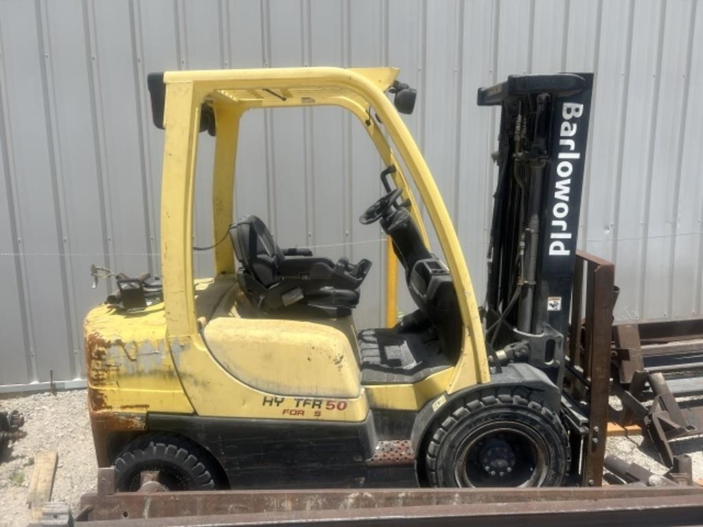 HYSTER 50 FORKLIFT 5000LB LP-POWER***