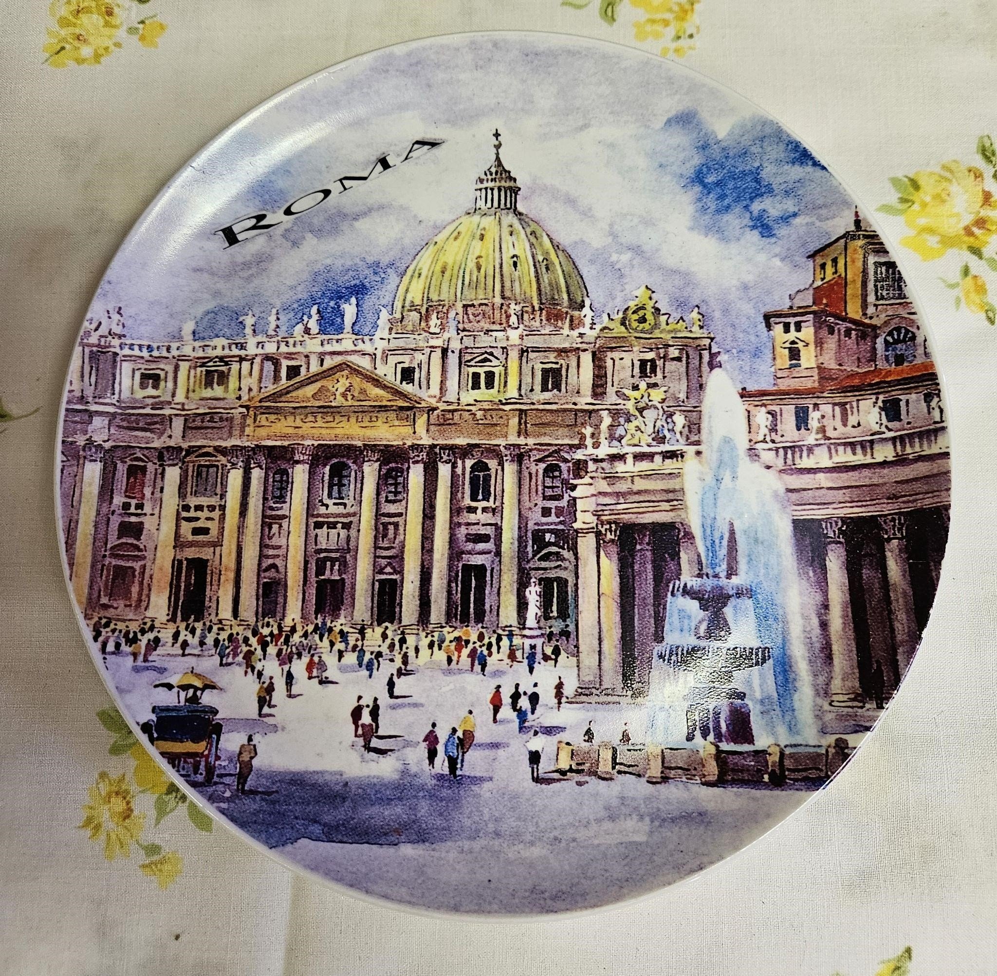 Roma Collectible Plate