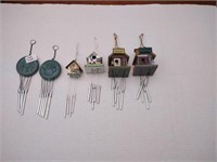 Group of small wind chimes and more