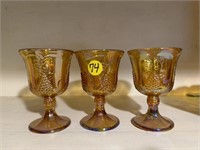 Carnival Glass Stemware