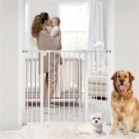 36 Tall Baby Gate  29-42.5 Wide  White