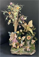 Fairie Plastic Sculptures, Tallest 18"