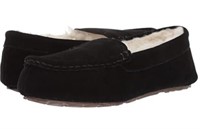 Essentials Leather Moccasin Slipper, 12