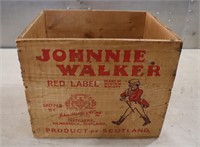 Johnnie Walker Whisky Shipping Crate