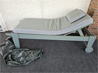 Wood Chaise Lounger