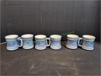Vintage Hershey Mold 3D Ceramic Coffee Cup Set
