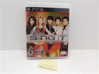 PLAY STATION PS3 SING IT GAME