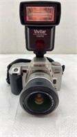 Minolta Maxxum STsi camera w/ Vivitar Flash