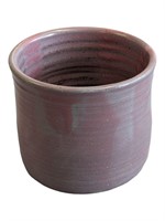 Vintage Dark Pink Small stoneware serving Bowl