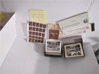 Bolivar TN ephemera, sheet of 25 Christmas stamps