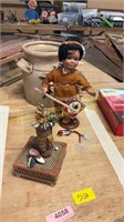 Jug, Native American Doll, Knickknacks