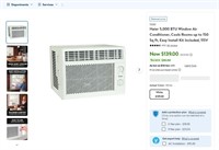 E9852  Haier 5,000 BTU Window A/C, 115V