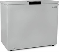 6.7 Cubic Feet Reach In Freezer Chest GlossyGray